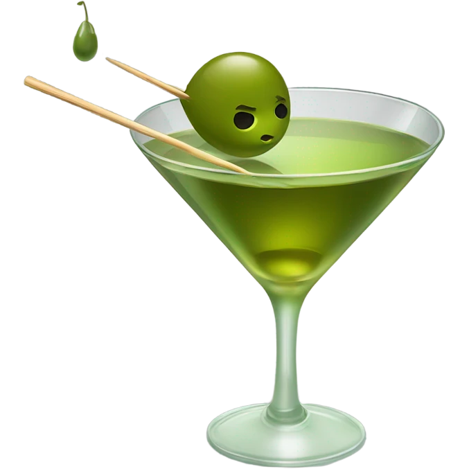 olive martini emoji