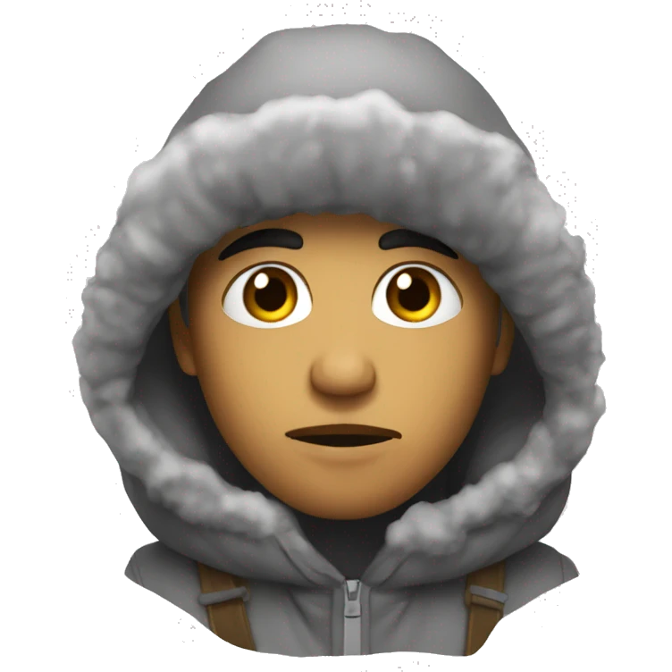 Too cold shiesty emoji