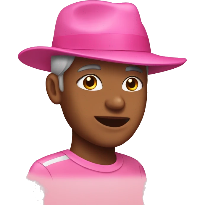pink hat with the words stayonfleek on it  emoji