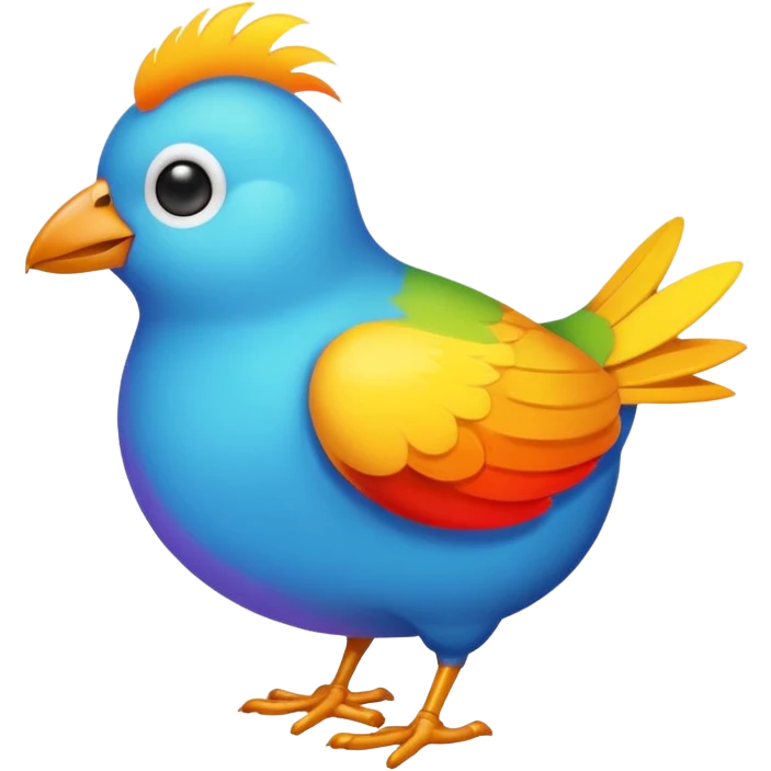 Oiseau qui fais caca sur les gens  emoji