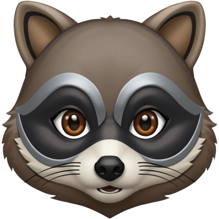 Raccoon emoji