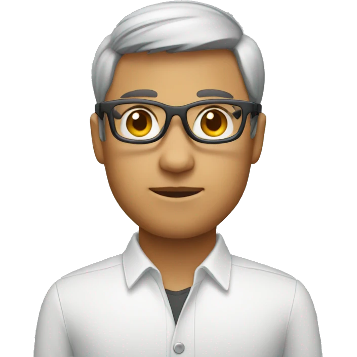 SOMEONE WEARING APPLE VISION PRO emoji