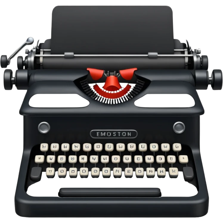 Typewriter emoji