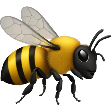 Bee lock emoji