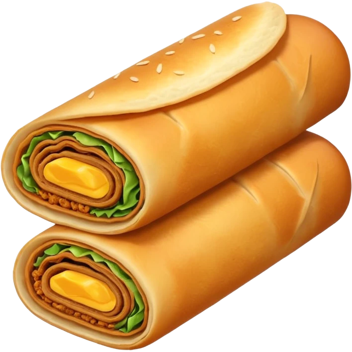 Egg roll emoji