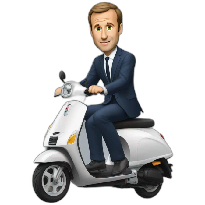 macron scooter emoji