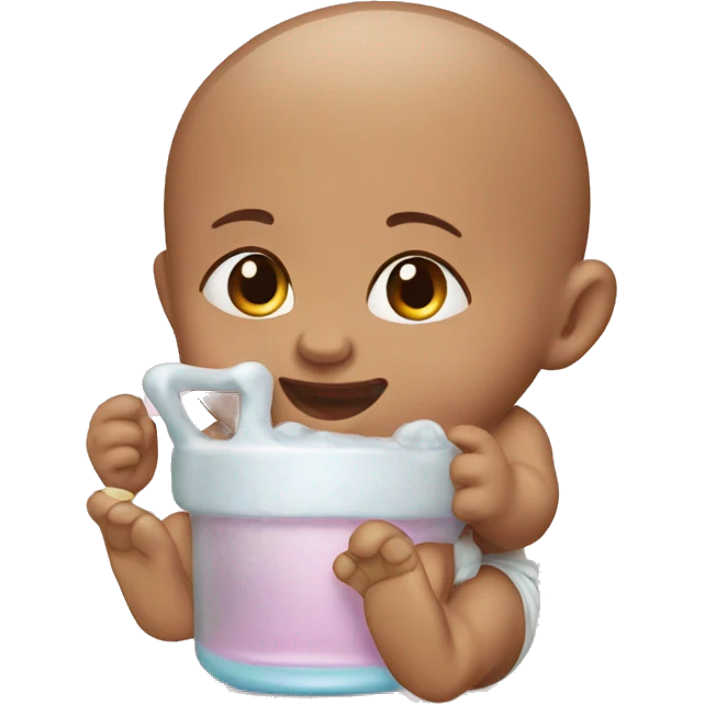 Baby oil emoji