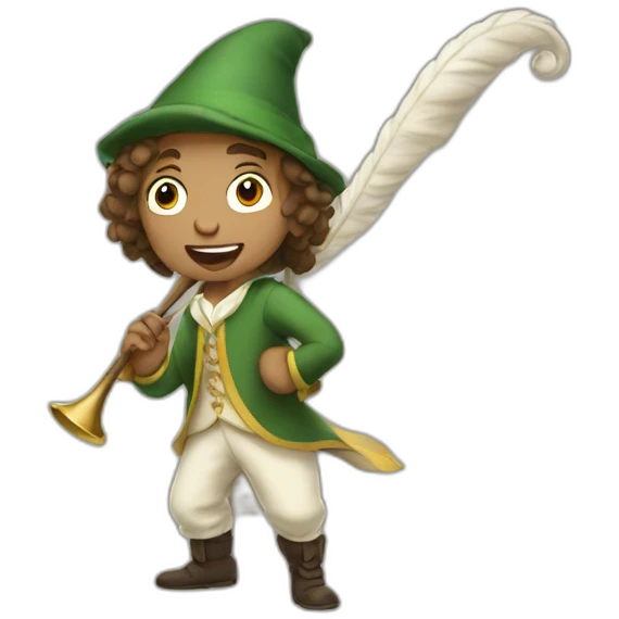 The Pied Piper emoji