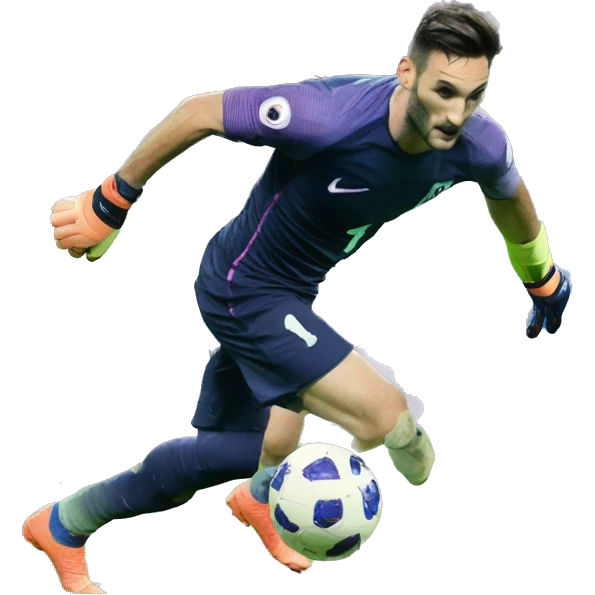Hugo Lloris le gardien au foot emoji