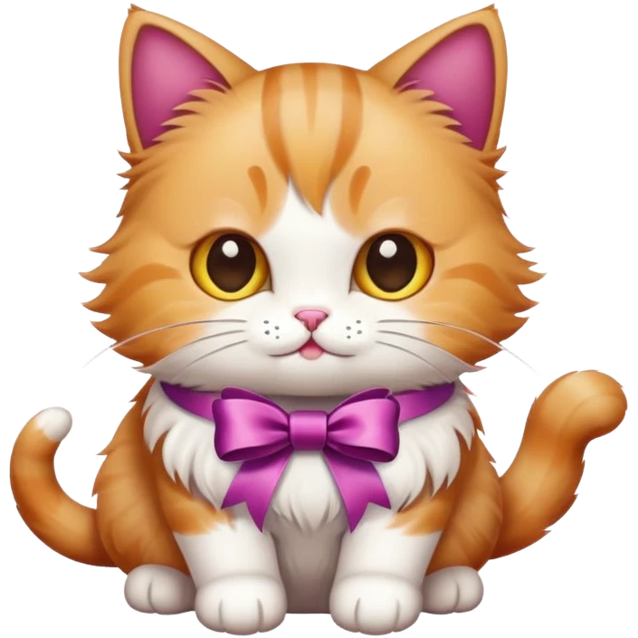Kurdeleli kedi emoji