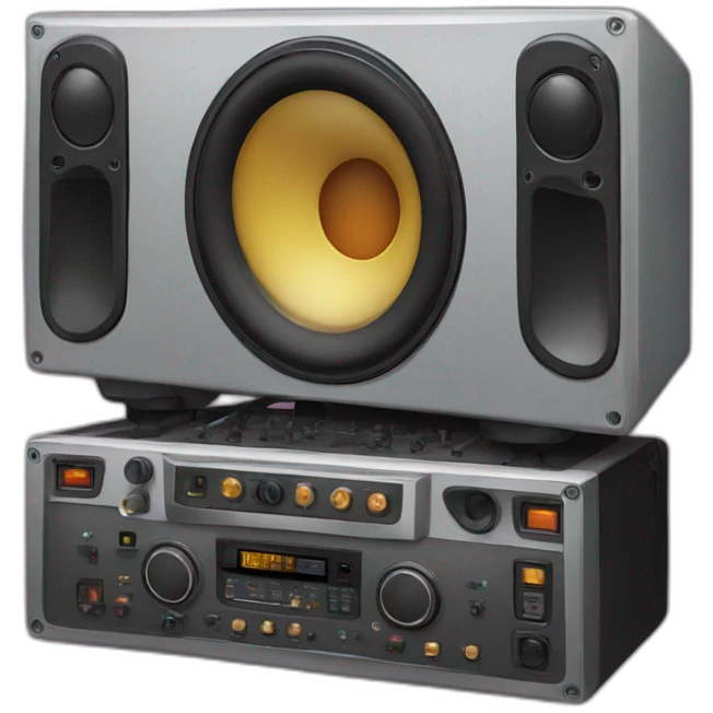 Soundsystem emoji