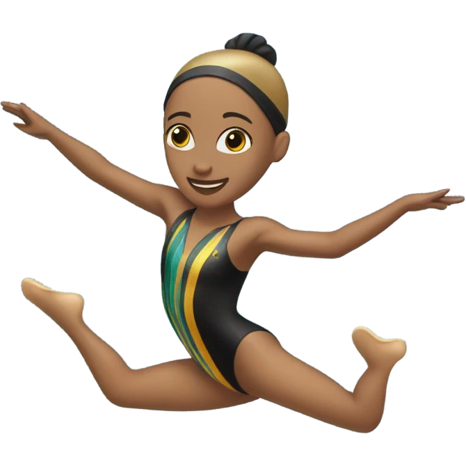 Synchronized swimming solo emoji
