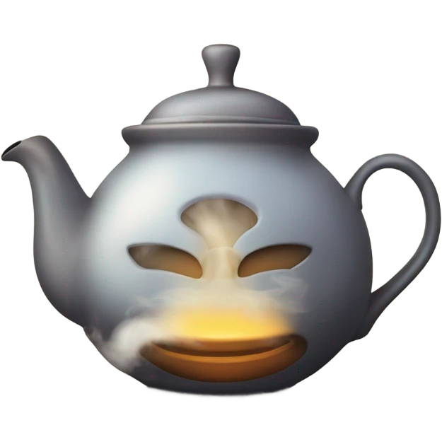 Clock that tea emoji