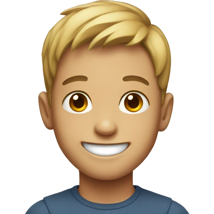 smiling boy  emoji