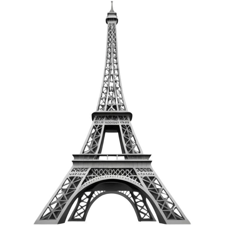 simplified eifel tower emoji