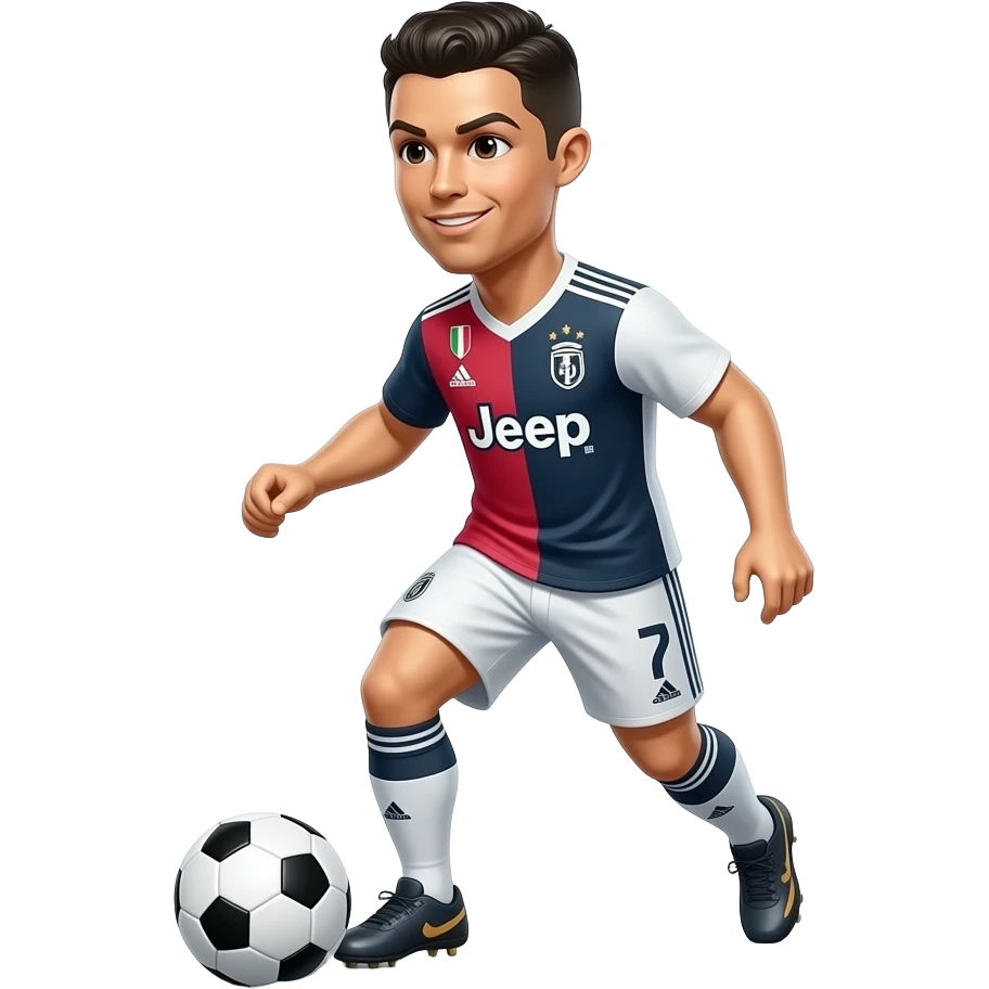 Soccer Cristiano ronaldo emoji to copy emoji