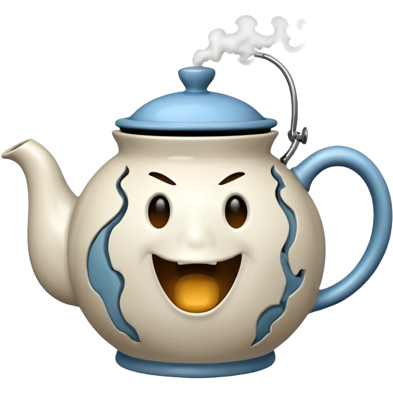 Screaming Teapot emoji