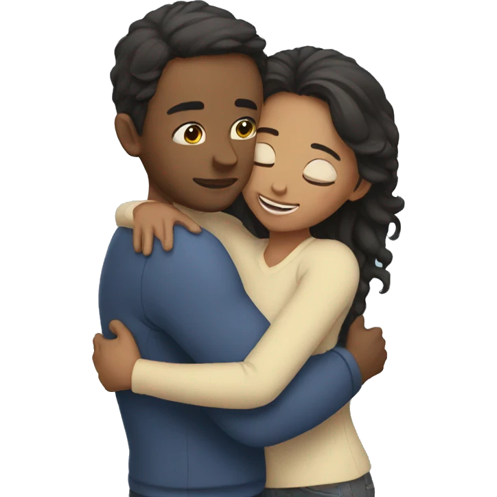 hugging yourself emoji