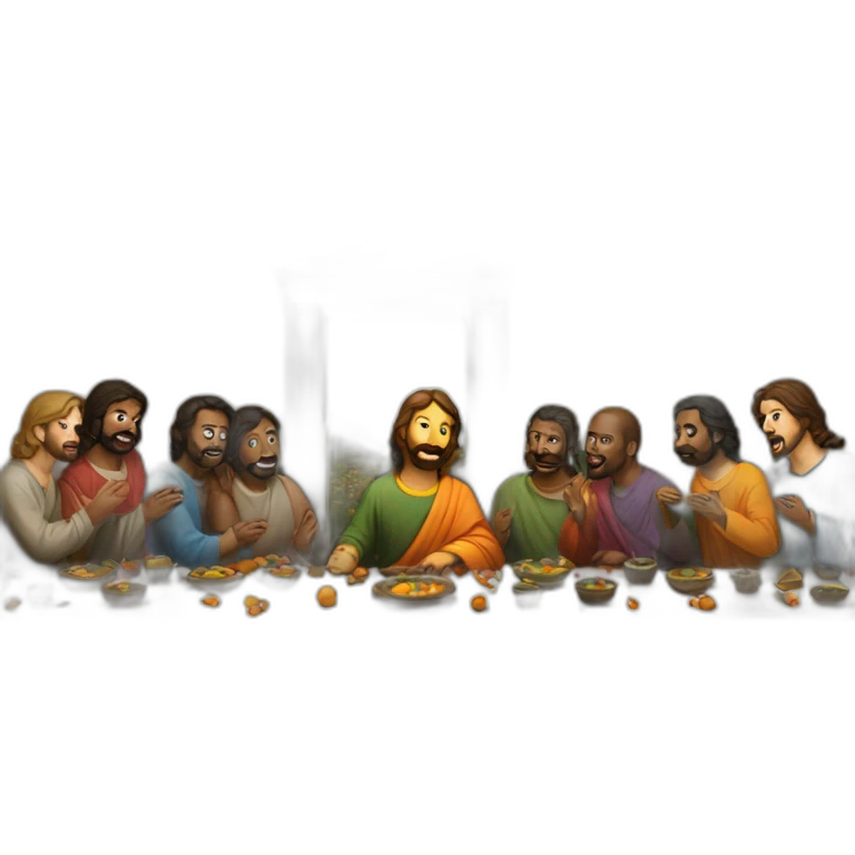 last supper emoji