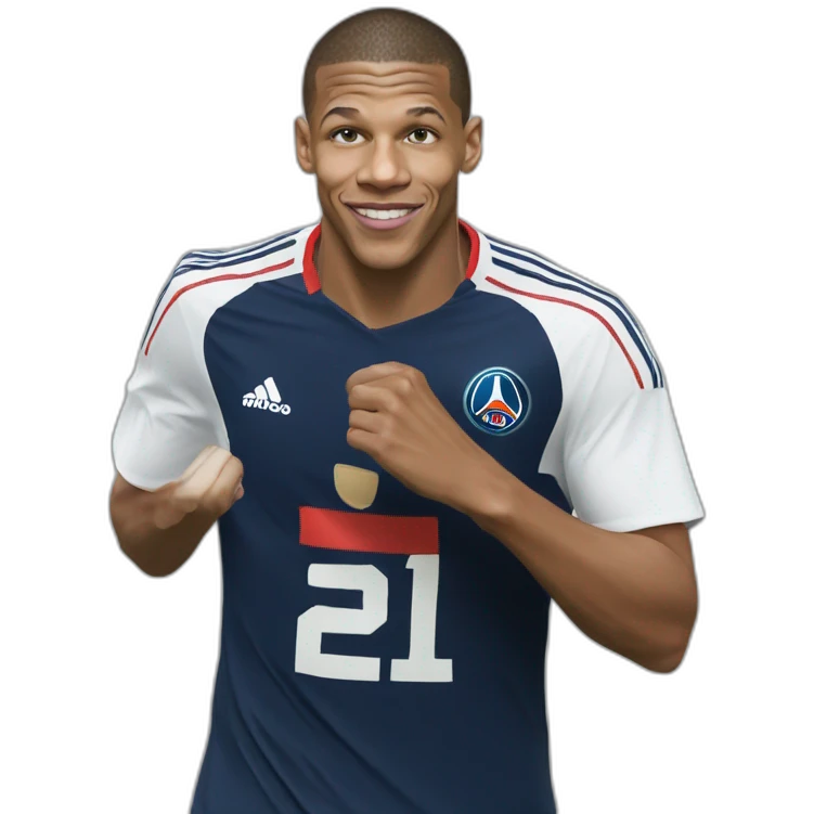 kilian Mbappé emoji