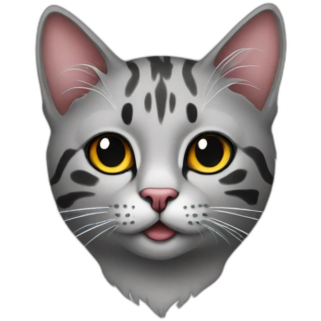 Cat tattoo emoji