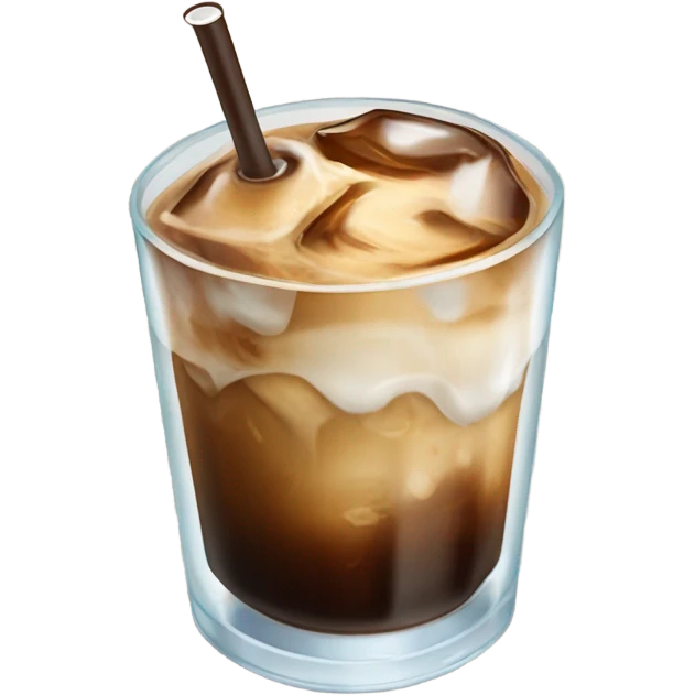 Iced coffee emoji