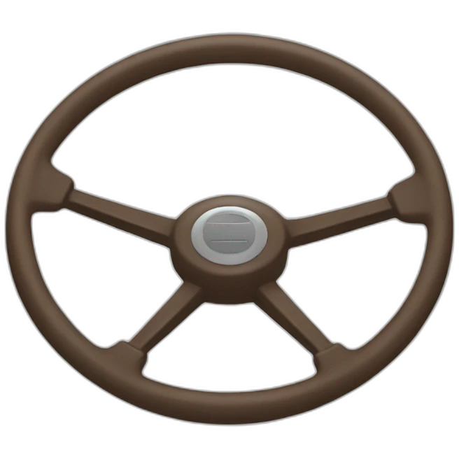 steering wheel emoji
