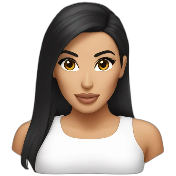 Kim Kardashian emoji