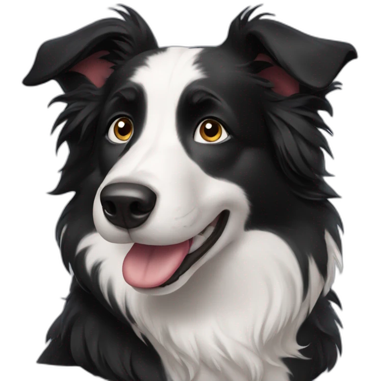 Border collie disney emoji
