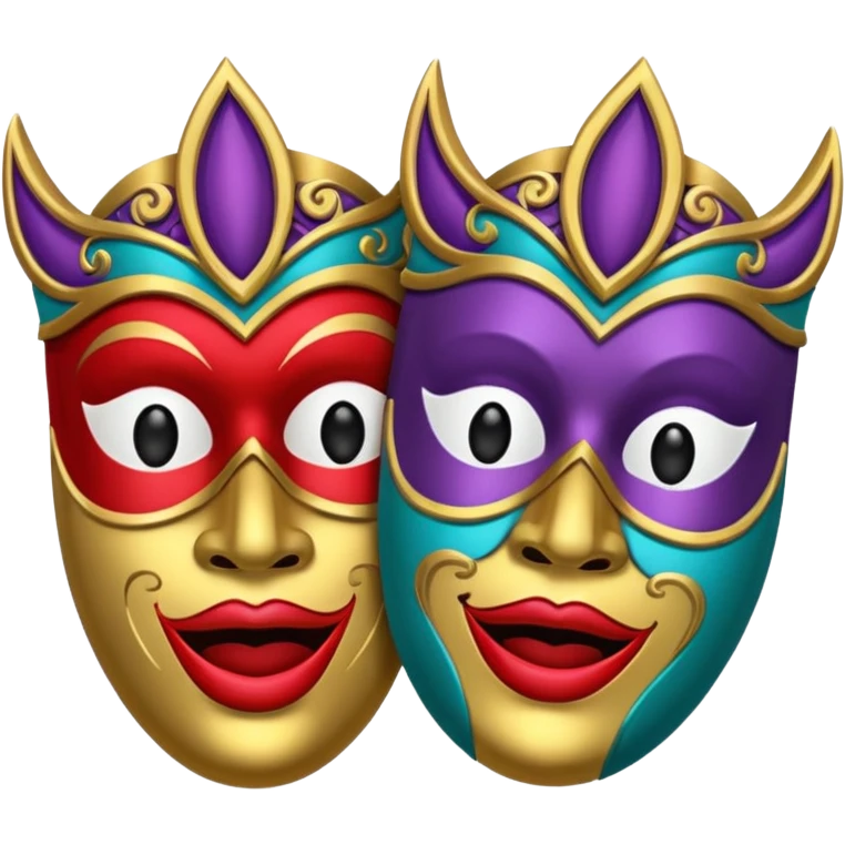 masks for acting emoji