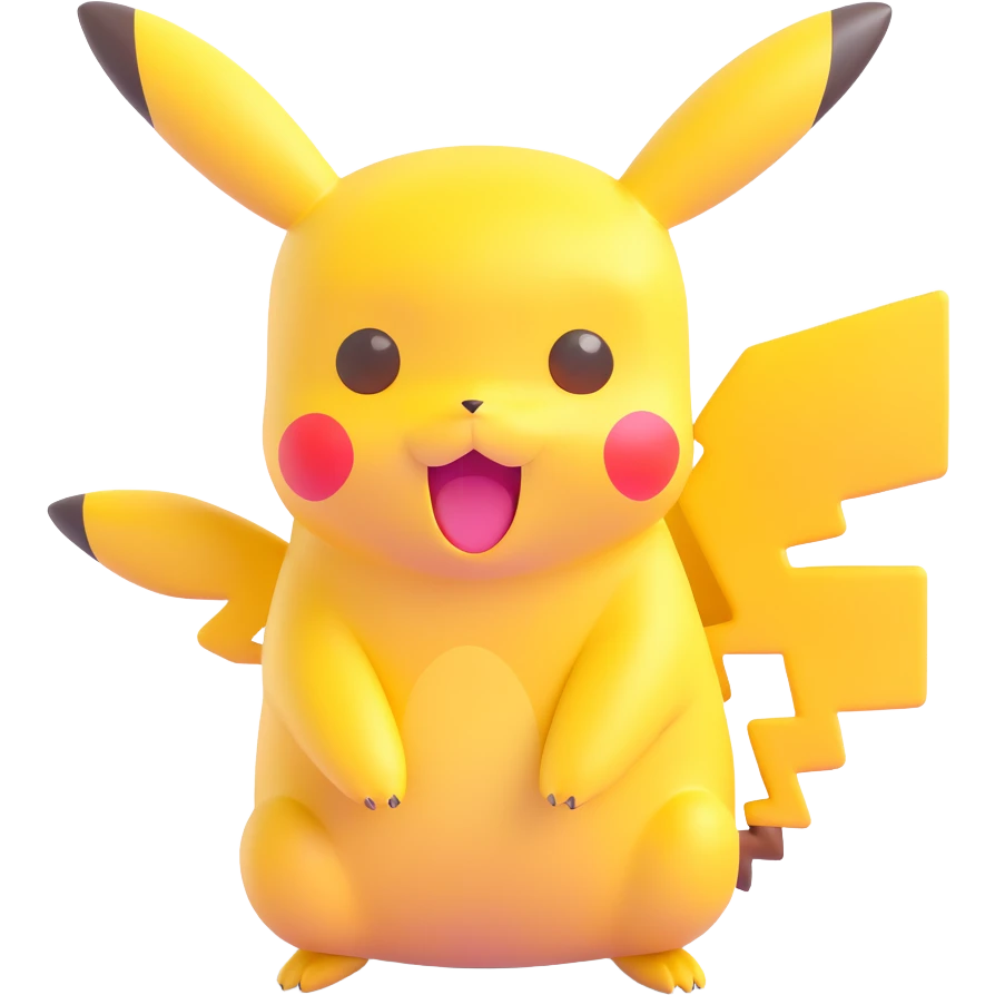 black Pikachu emoji