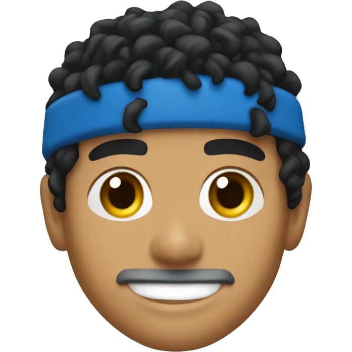 maradona young smile emoji