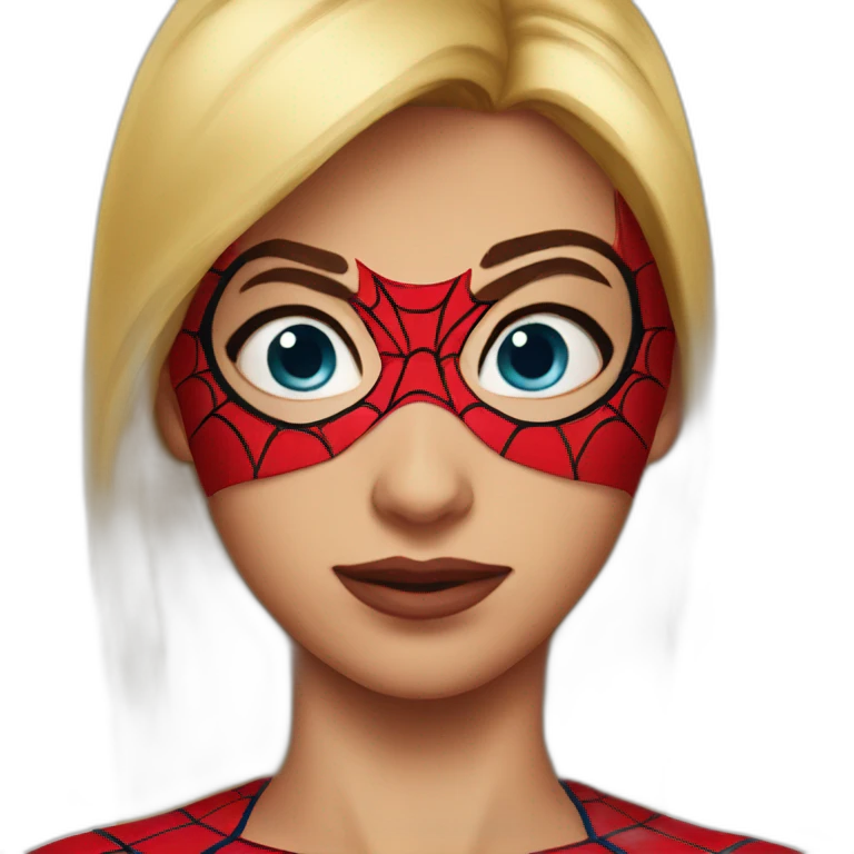 Spiderman Side eyes emoji