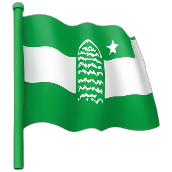 Kashmir Flag  emoji