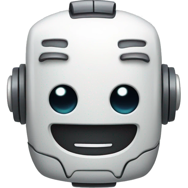 robot smiling emoji