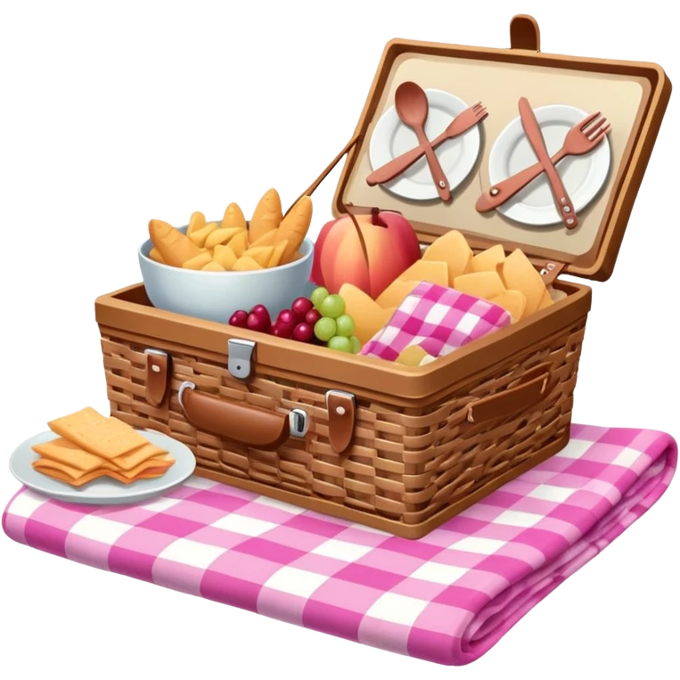 Picknick rosa emoji