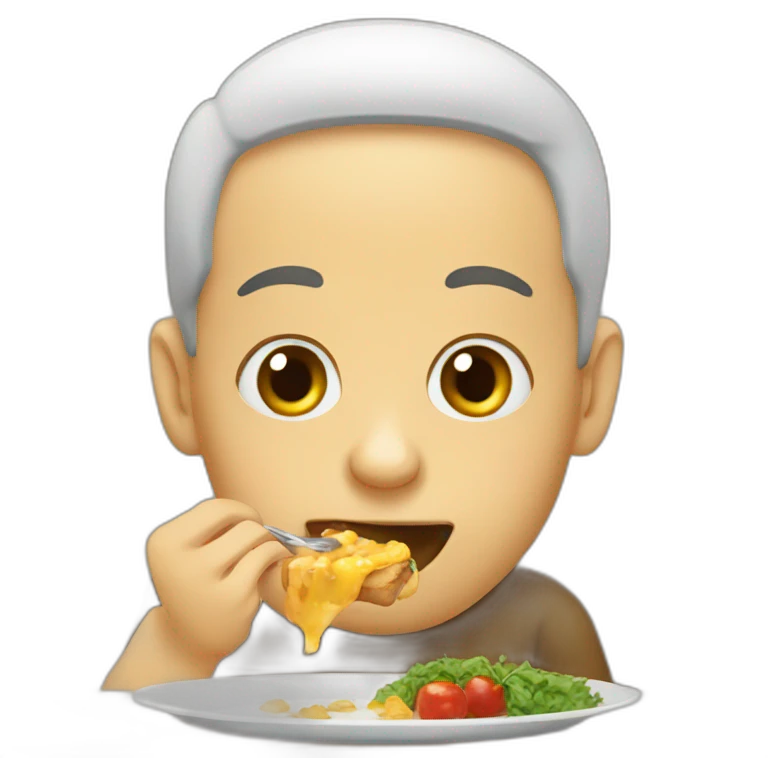 Israeli eating emoji
