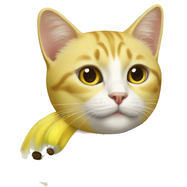 Banana cat emoji