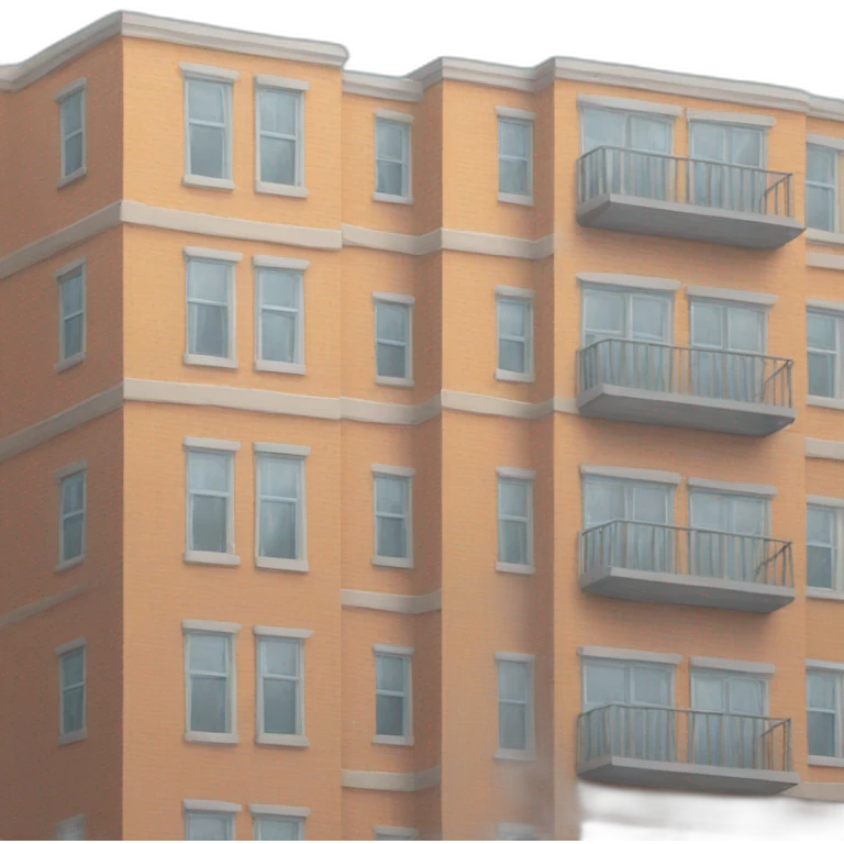 apartment block emoji