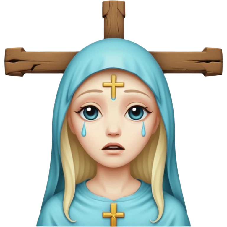ET on the cross emoji