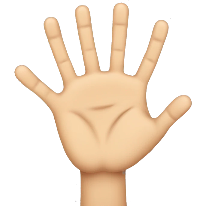5 FINGERS emoji