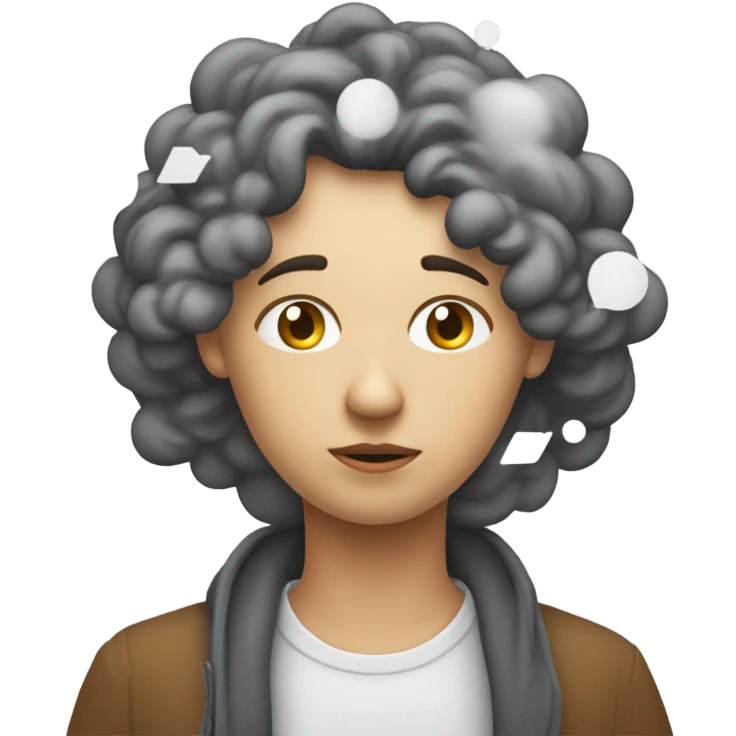 person thinking bubble emoji