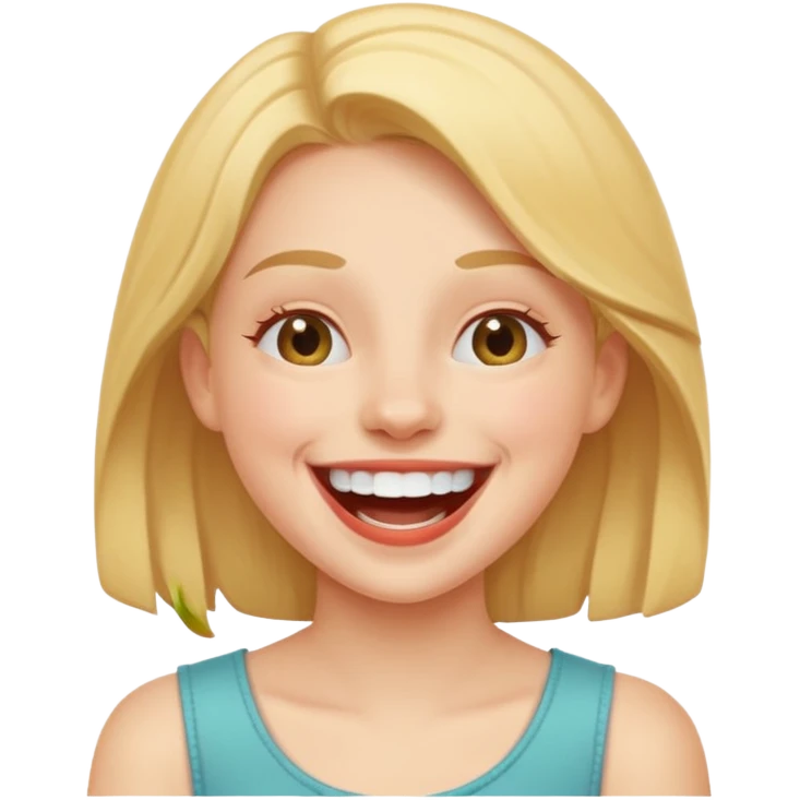 CHICA RIENDO emoji