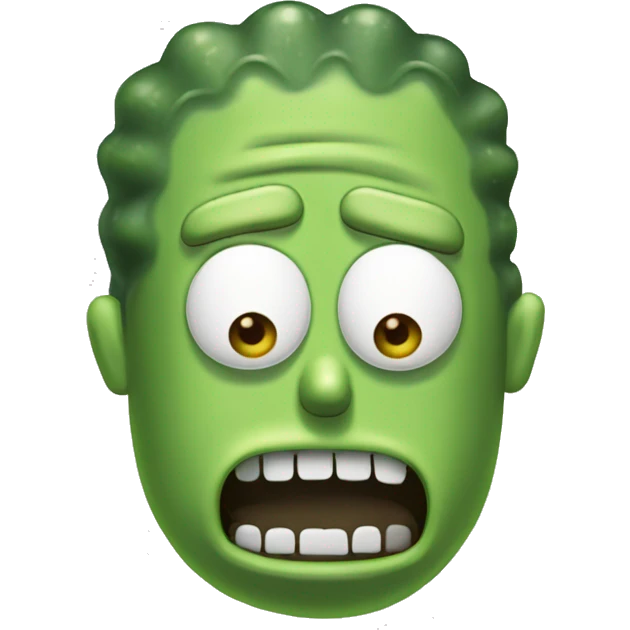 pickle rick and morty  emoji