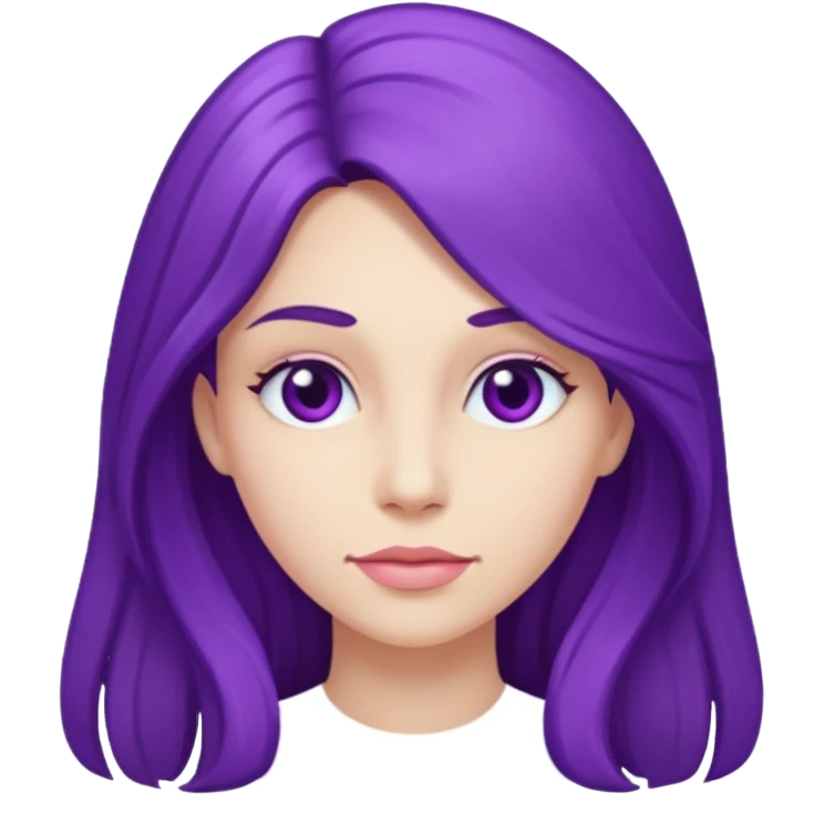 purple woman emoji
