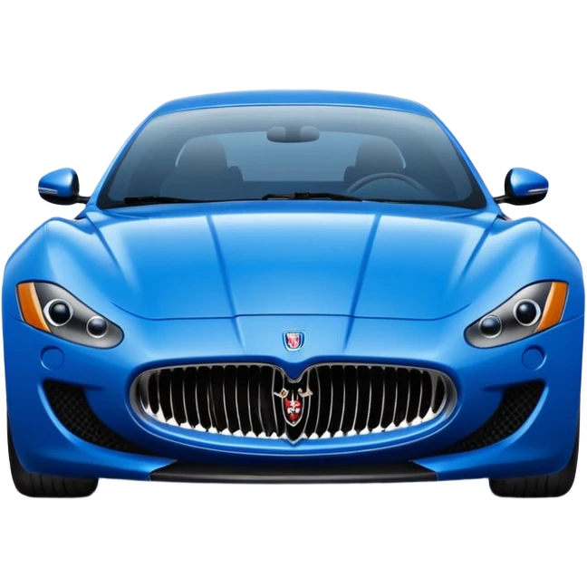 Blue Maserati emoji