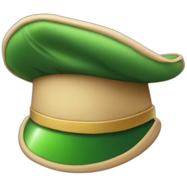 Peter Pan hat emoji