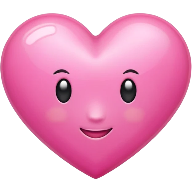 Corazon pink  emoji