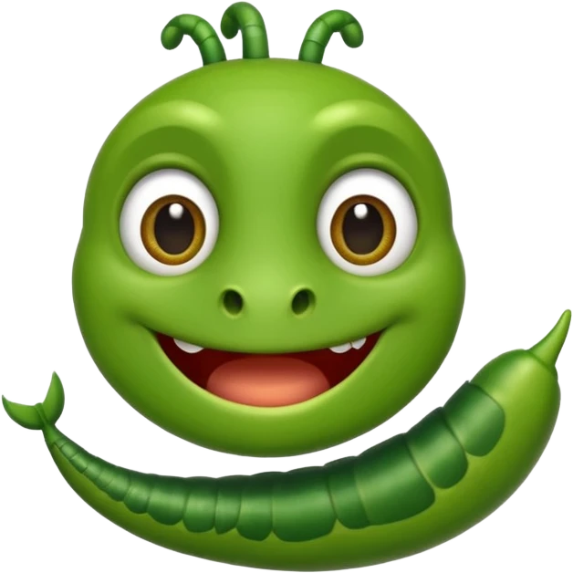 Marcus the worm emoji