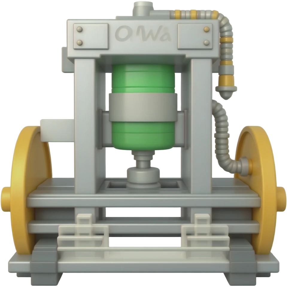 machine on wheels emoji